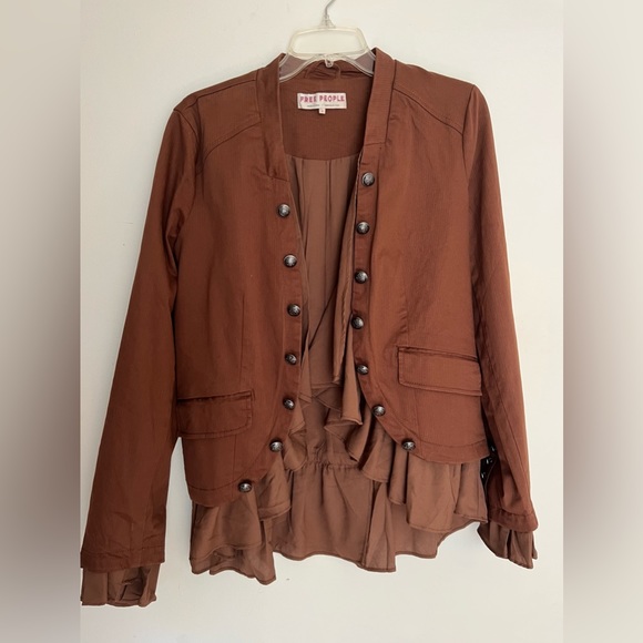 Free People Jackets & Blazers - NWOT…Free People brown jacket. Sz M. Retails for $168. Selling for $125